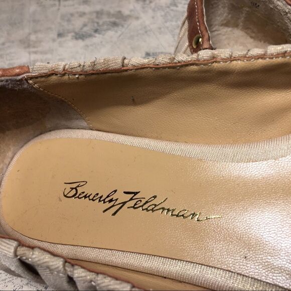 Beverly Feldman Fabric/leather Flats - Picture 11 of 13